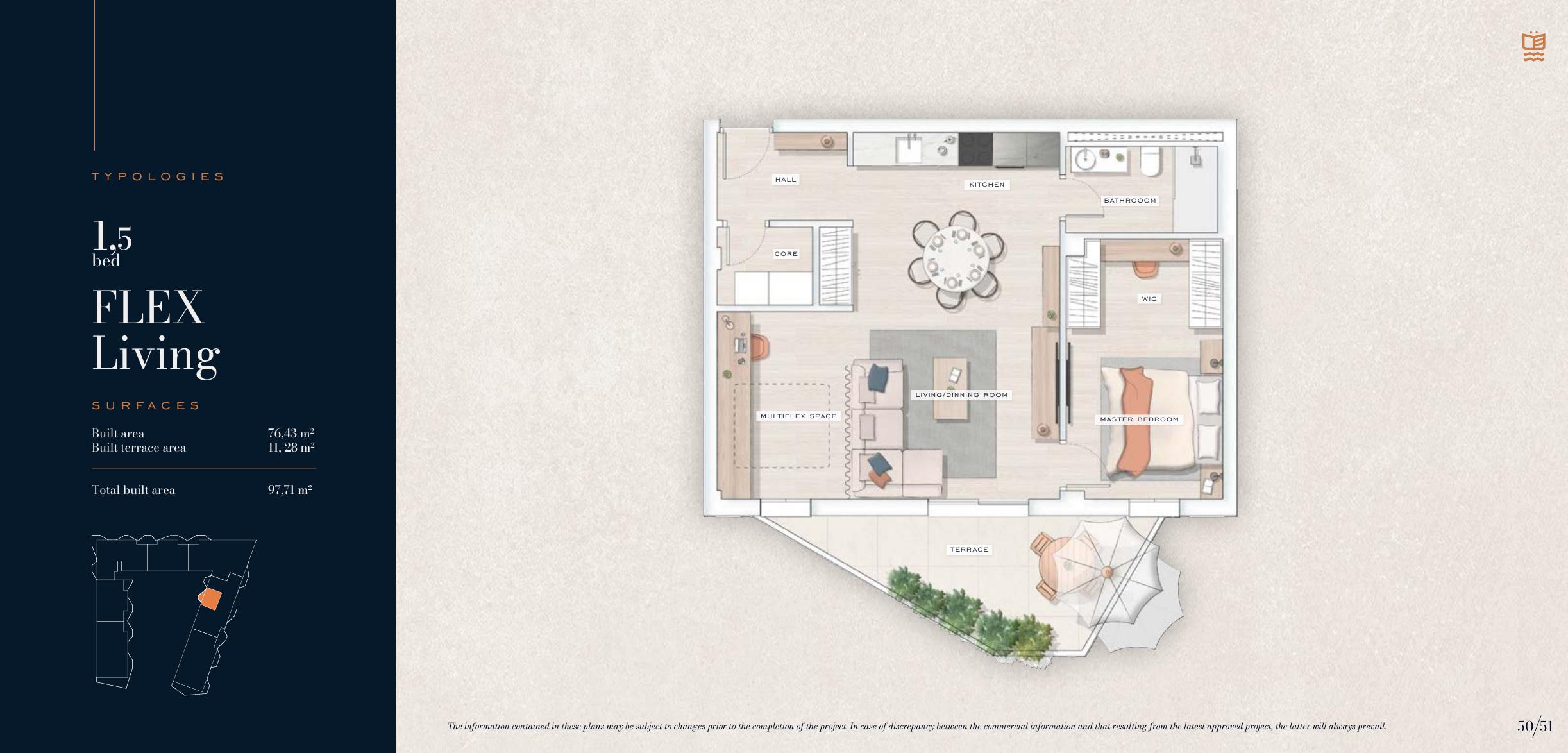 Flex Living floor plan