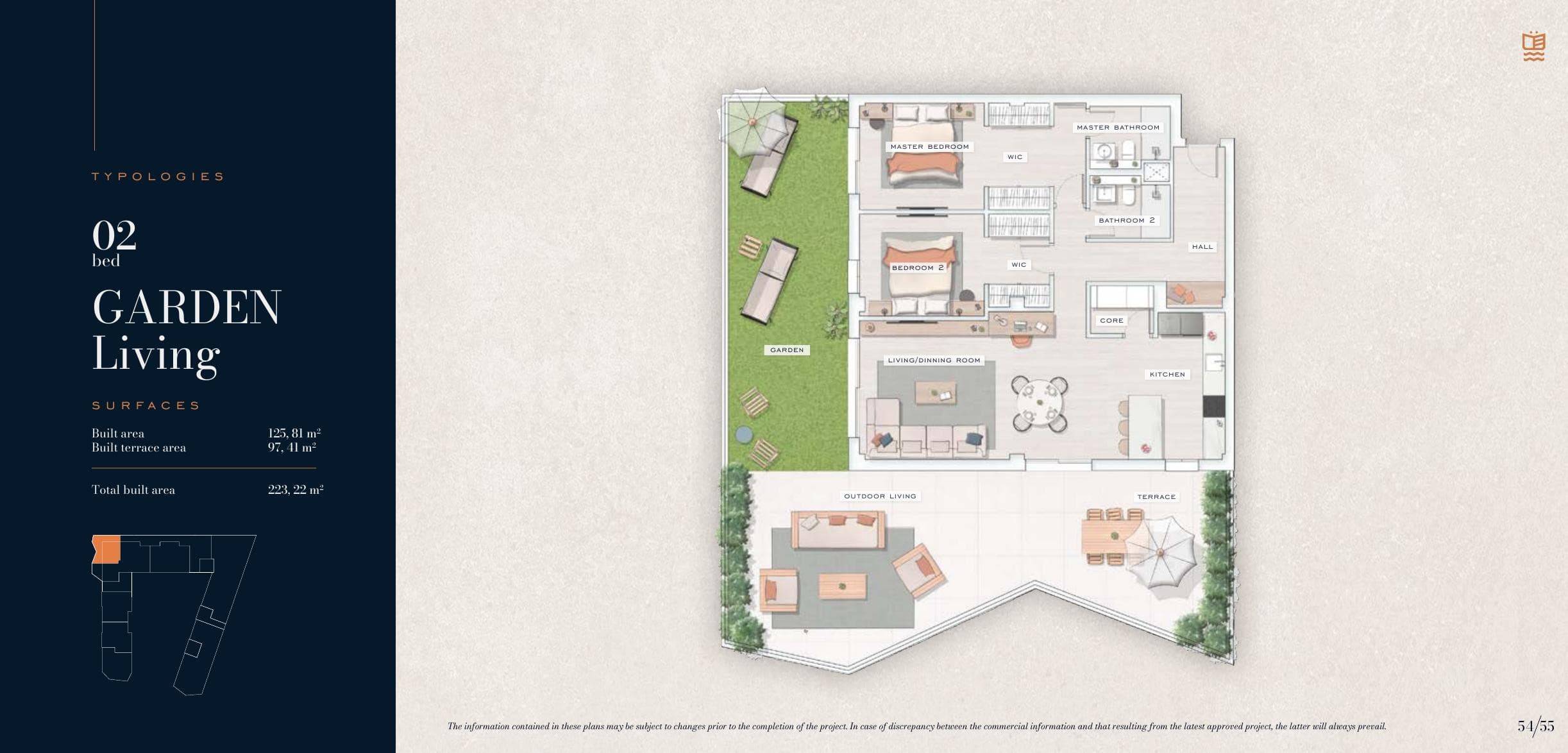 Garden Living · 125.81 m²