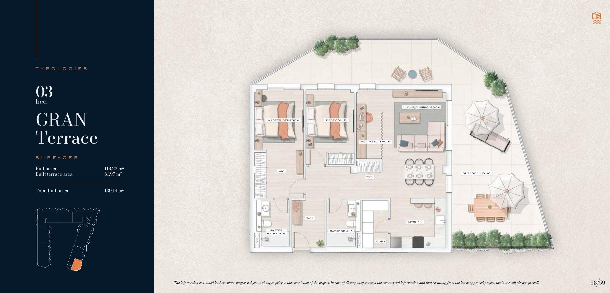 Gran Terrace · 118.22 m²