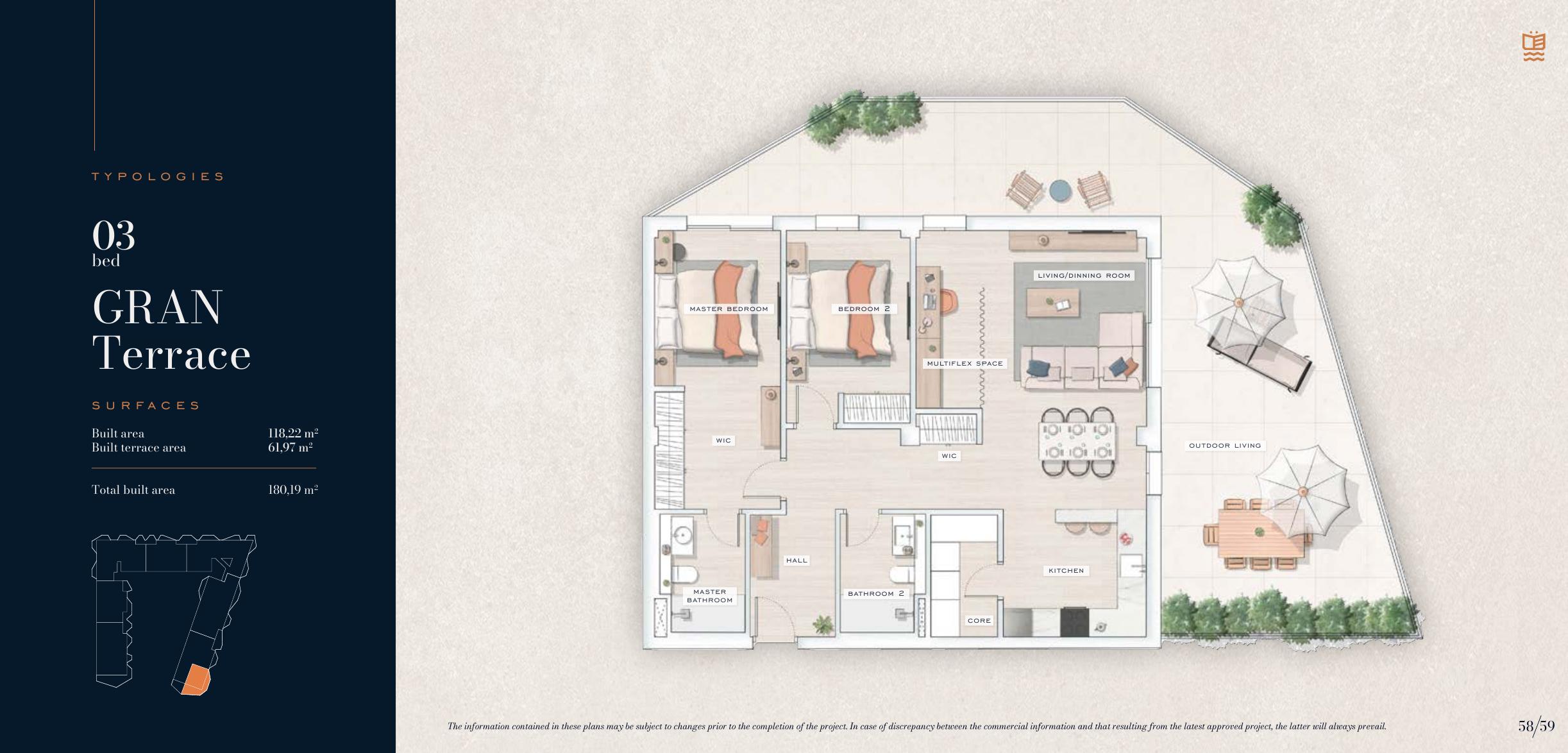 Gran Terrace floor plan